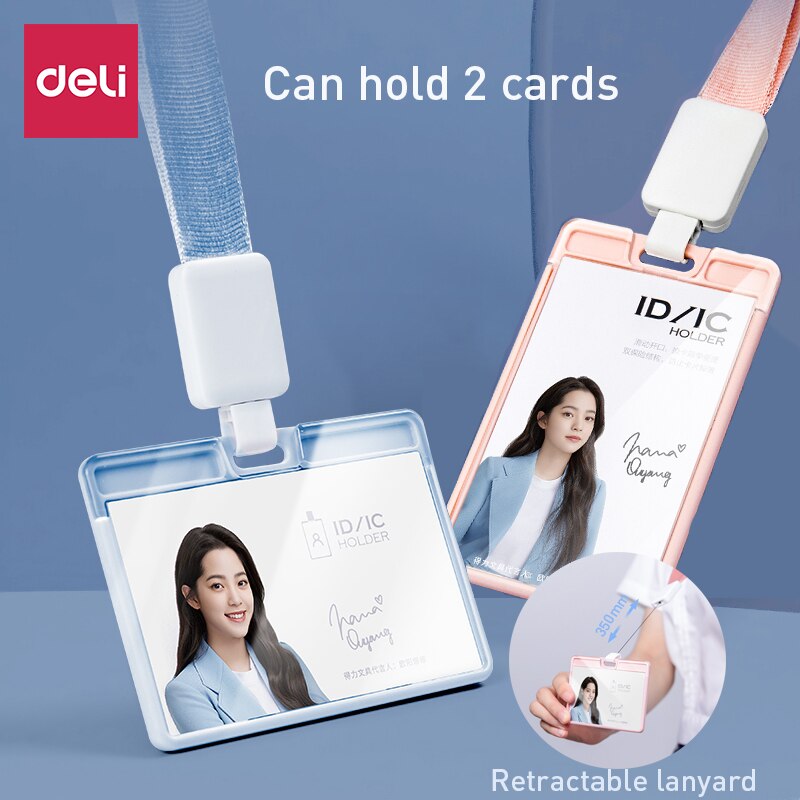 Delikatessen karte einstellen arbeit karte mit Schlüsselband versenkbare schnalle Schüler Campus Zugriff Kontrolle mahlzeit karte transparent Bus Bank Karte einstellen Ich würde