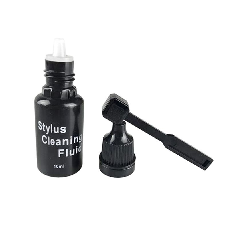 10ml Vinyl Aufzeichnungen Reinigung Flüssigkeit mit Nadel Reiniger Bürste LP Grammophon aufzeichnen Plattenspieler Reinigung
