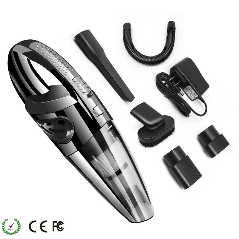 NEUE Mini Tragbare Handheld Auto Staubsauger 12v nass trocken Hand Staubsauger Auto ruhig kabellos Batterie