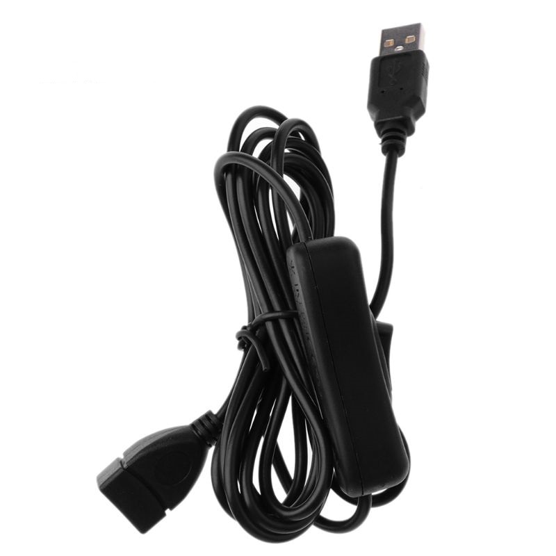 Daten Kabel Konverter USB 2,0 Verlängerung Kabel USB Verlängerung Kabel mit an aus Schalter für USB Fan LED Lampe Energie linie