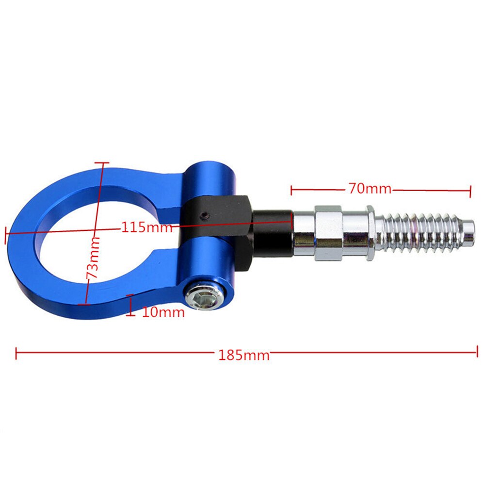 Universal- Rennen Abschleppen Auto Abschleppen Haken passen Für BMW E46 E81 E30 E36 E90 E91 Europäischen Auto Auto Anhänger Ring Auto Zubehör 5