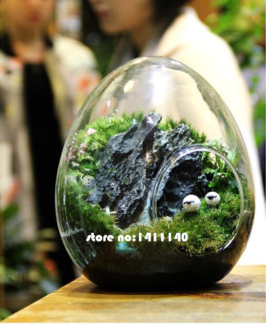 Mediterranen Stil 10 cm Kristall Blume Pflanzer Vase Terrarium Container Vasen Topf Heimat Hochzeit Party Dekoration