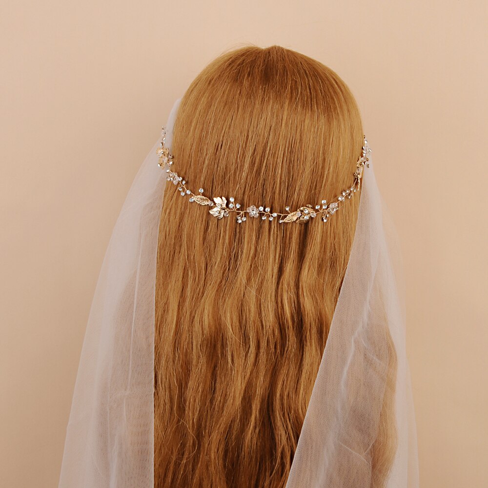 ZMHP122 Hochzeit Haar Schmuck Braut Haar Reben Hochzeit Haar Zubehör Braut Haarband Hochzeit Haar Tiara Braut Headwear