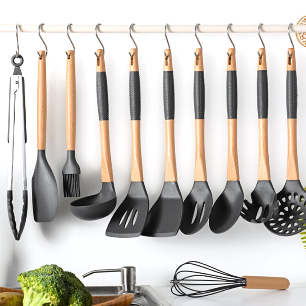 10Stck Haken S Geformt Hängen Pfanne Topf Halfter Gestell Haken KleiderbüGel für Geschirr Töpfe Utensilien Kleidung Taschen