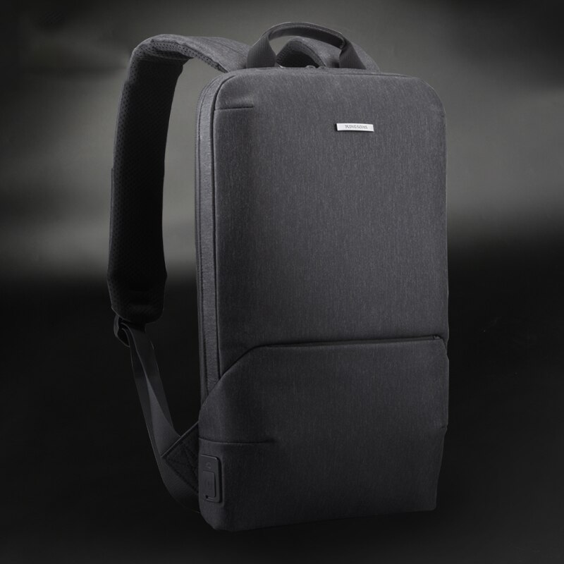 REJS LANGT Rucksack Männer 15 "Laptop Rucksack mit Ladung Geschäft Reise Mochila Ultraleicht Schule Tasche Kingsons