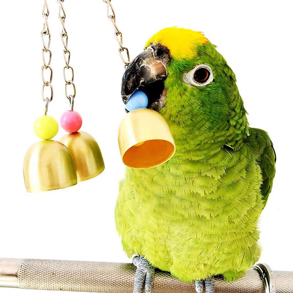 7 teile/satz Kombination Papagei Spielzeug Vogel Artikel Papagei Biss Spielzeug Vogel Spielzeug Papagei Lustige Schaukel Ball Glocke Stehend Ausbildung Spielzeug