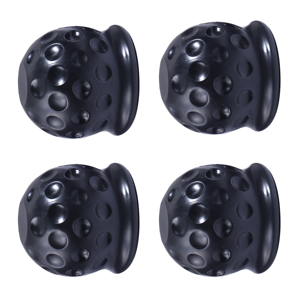 4 stücke Praktische Bequem dauerhaft Anhänger Anhängerkupplung Ball Abdeckung Anhänger Ball Hülse Anhänger Ball Schutz für Einkaufen Täglichen Gebrauch zu Speichern