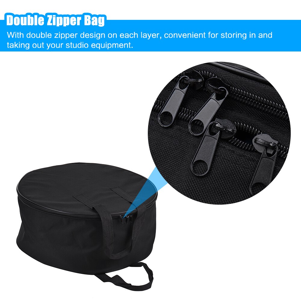 55 cm Schönheit Gericht Tragen fallen Tasche Studio Ausrügestochen Tasche Zwei-schicht Trommel Stil mit Bienenwabe Netz Teiler (54-56 cm)