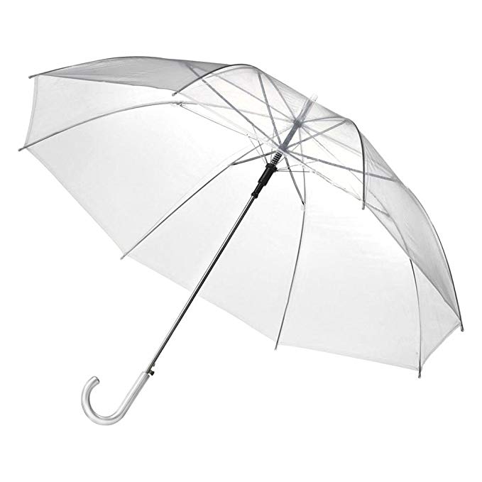 Kuppel bilden Klar transparent Regen Regenschirm Brolly transparent regenschirm