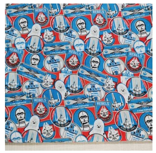 Rebellen Helm 100% Baumwolle Stoff für Jungen Kleidung Vorhang Heimtextilien Kissen Abdeckung Rucksäcke DIY-BL107