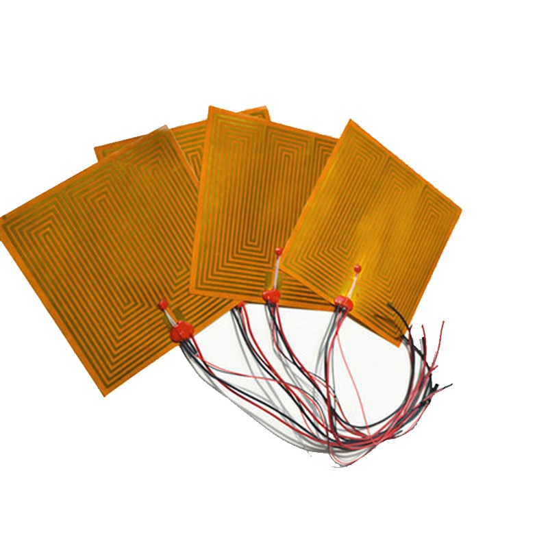 1 PC 19*49mm 20 W 12 V DC Flexiable Eeletric Polyimid Film Heizung Heizung Element für Elektrische DRähte