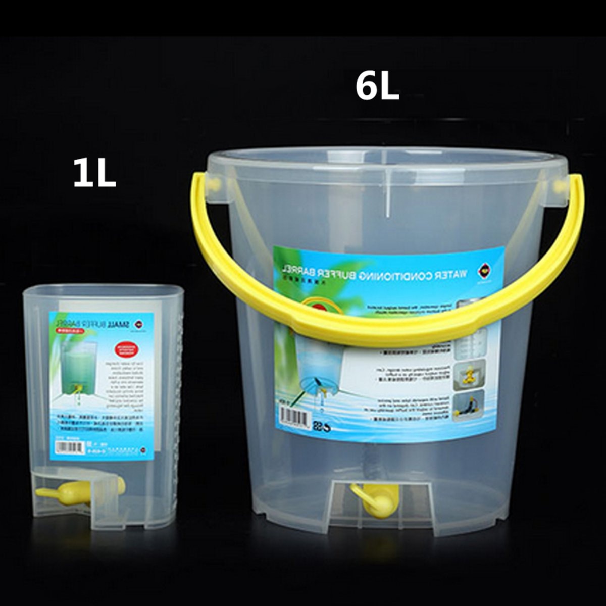 Aquarium Tropf Eimer Wasser Austausch Langsam Tropfen Fisch Garnelen Panzer Nachfüllung Ändern Puffer Equalizer Befruchtung Nachschub