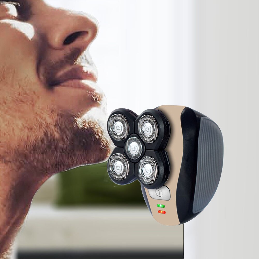 5 in 1 Elektrische Rasierer Haarschneidemaschine Bausatz USB Ladung Bart Pflege Trimmer Haarschneidemaschine und Haar Rasierer Epilierer Entferner