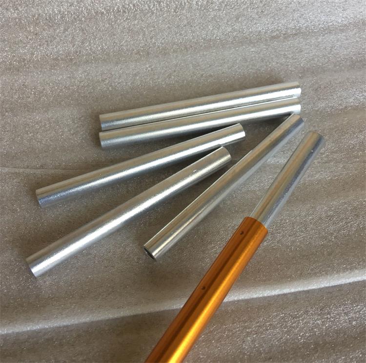 1 stück Bogen Zelt Stange 7001 T6 Aluminium Zelt Pole Stecker Einsatz Pole gehen Stock Zubehör Für Zelte draussen Camping