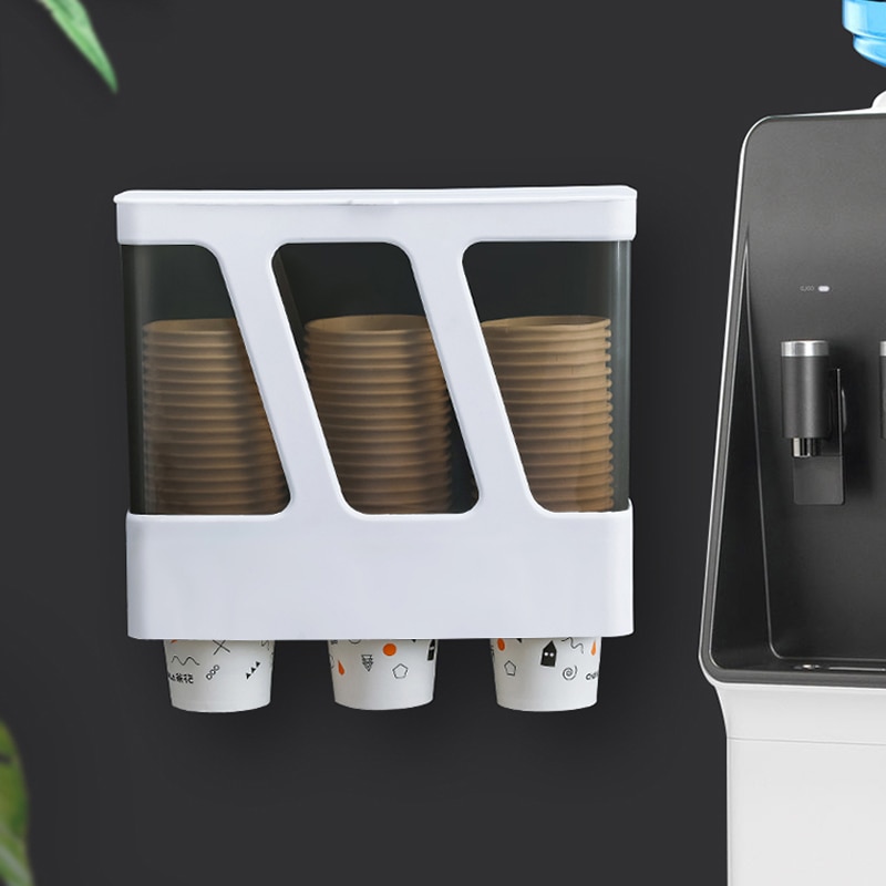 045 3 zylinder tasse Auszieher Zauberstab montiert einweg tasse Halfter schnalle typ papier tasse Halfter für haushalt wasser Spender