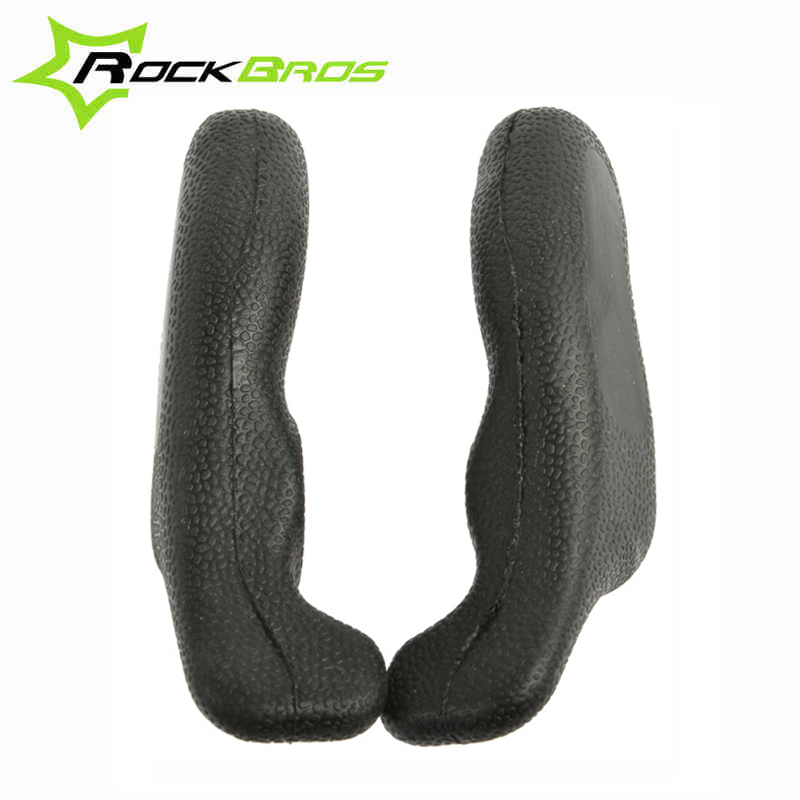 RockBros Gummi Fahrrad Lenker Enden MTB Mountainbike Bar endet Radfahren Griffe endet Schwarz Griffe Fahrrad Zubehör