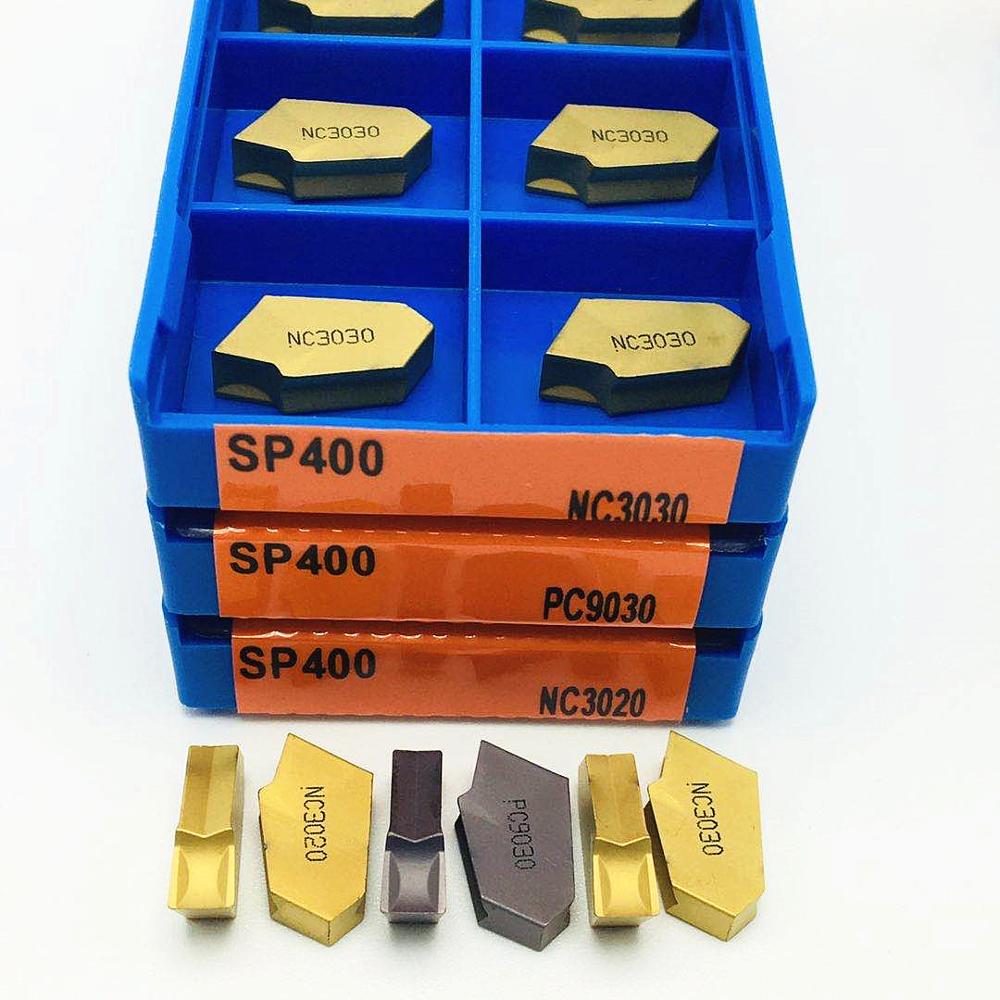 SP400 NC3020 NC3030 PC9030 Einstechen hartmetall einfüGen korloy drehmaschine werkzeug drehen werkzeug schneide-und Nuten werkzeug SP 400
