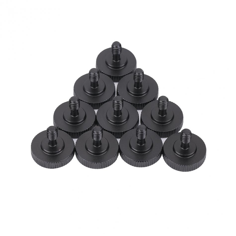 10 stücke 1/4 'Männlich zu Weiblich Wandlung Adapter Schraube für Dual L-förmigen Kamera Stativ-Halterung Adapter schrauben