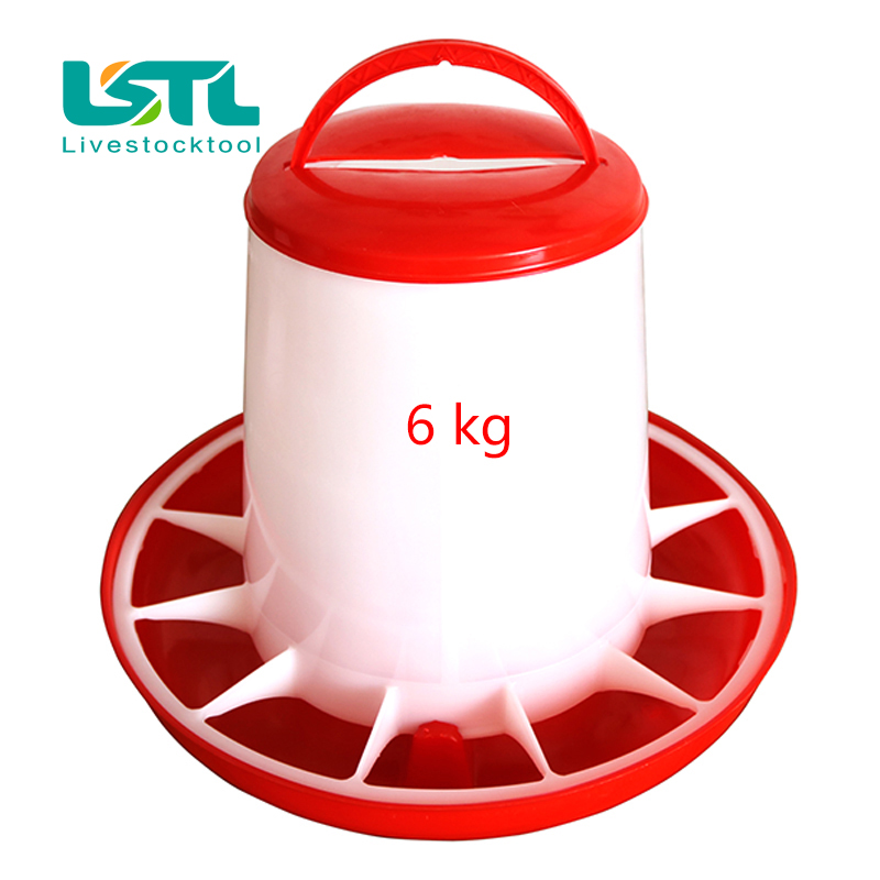 2Stck GeflüGel Huhn Futter VöGel Trinken Fütterung Ernährung Werkzeuge Trinken Töpfe Taube Zubringer Ebene Liefert