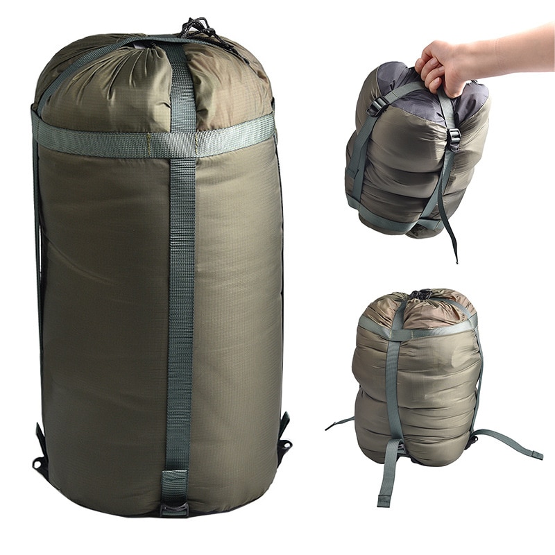 1Pc draussen Camping Schlafsack Halfter Reise Wandern Tragbare Schlafsack Lagerung Halfter (Nicht Enthalten Schlafsack)