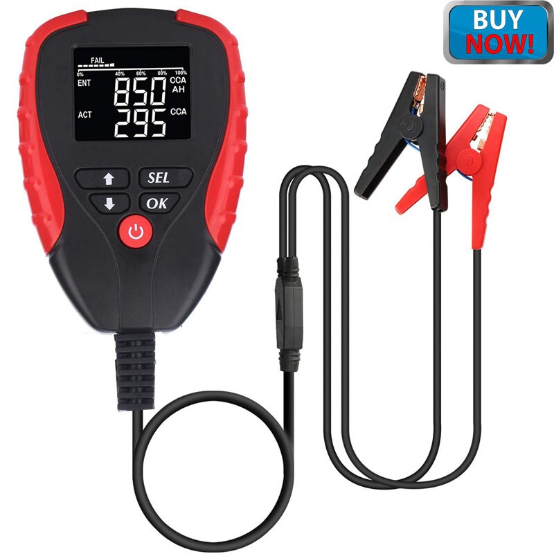 Digitale 12V Auto Batterie Tester Profi Mit Ah Modus Automobil Batterie zuletzt Tester Und Analyzer Von Batterie Lebensdauer Prozentsatz, spannung,