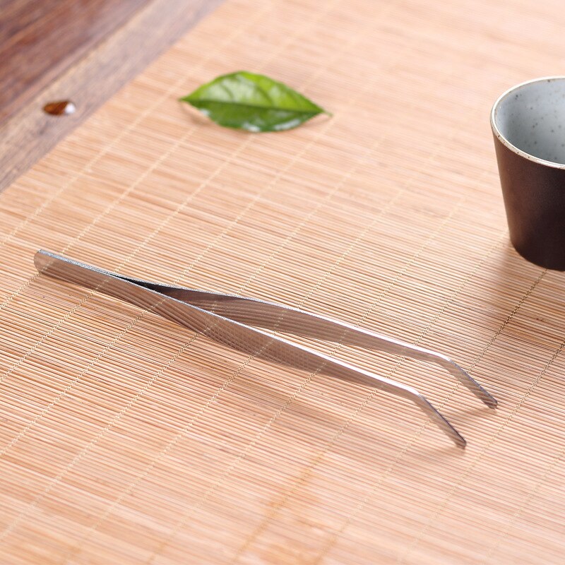 Edelstahl Tee Klemme Clip Tee Tasse Tee Fragment Pinzette Verdickt Tee Klemme Keramik Kung Fu Tee-einstellen Zubehör Tee Clips