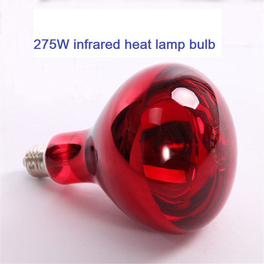 275W Infrarot Wärme lampe birne unten Pflege glühbirne 220V Gesundheit pflege