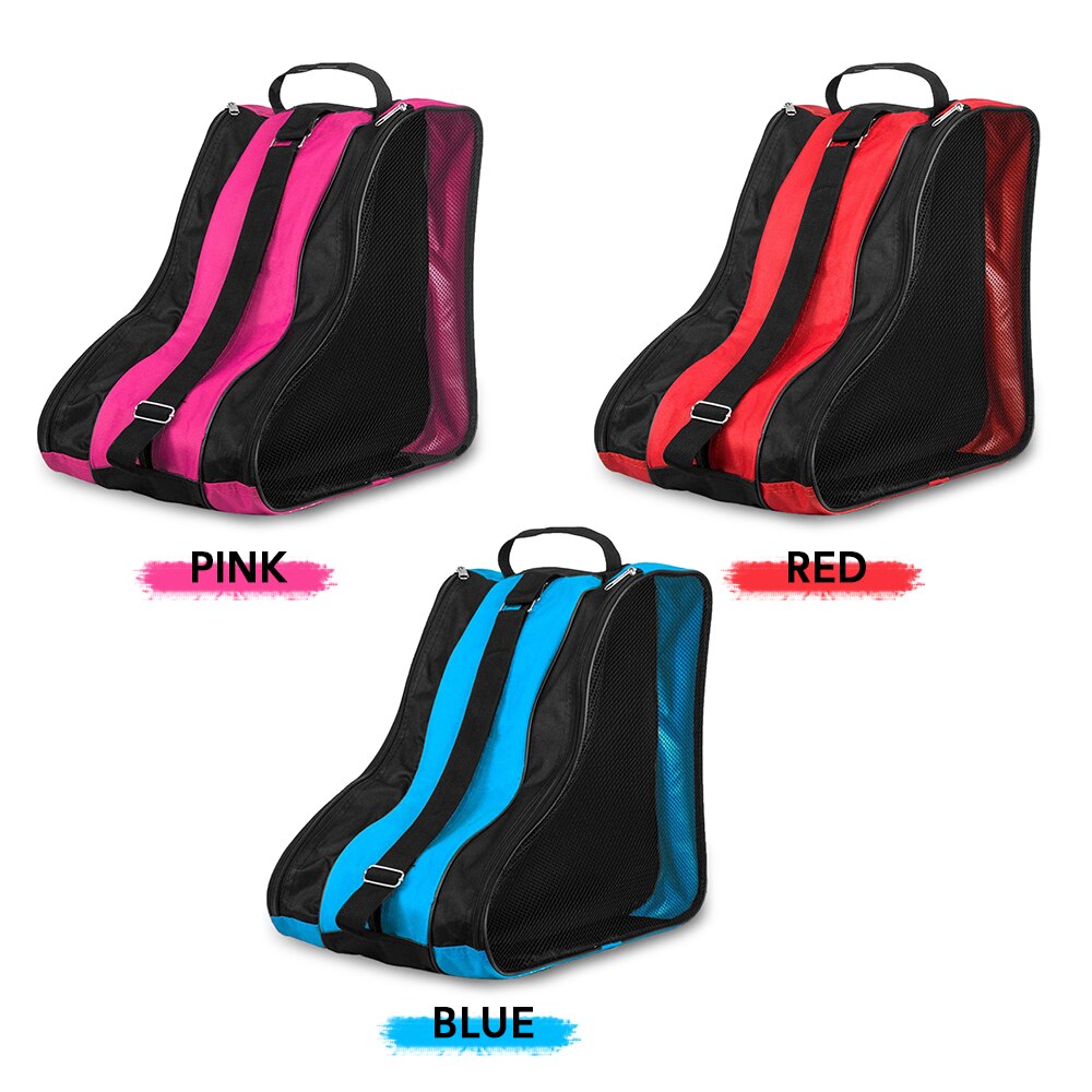 3 schichten Atmungsaktive Schlittschuh Tragen Tasche fallen für freundlicher Rollschuhe Inline Rollschuhe Schlittschuhe Rolle skaten Tasche fallen