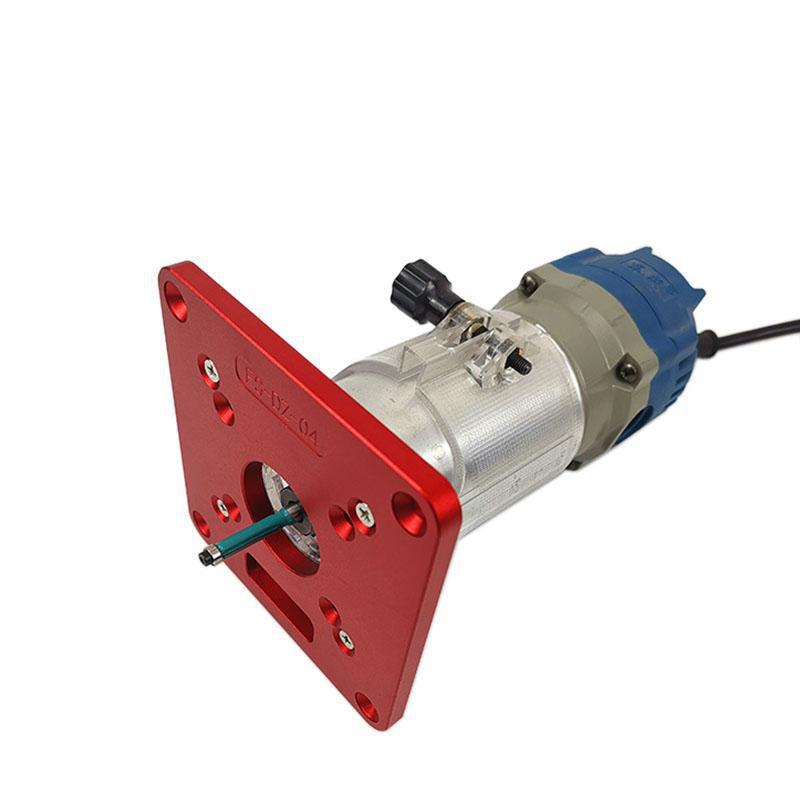 Aluminium Router Tisch Einfügung Platte Holzbearbeitung Bänke Holz Router Trimmer Modelle Gravur Maschine für RT0700C Universal-