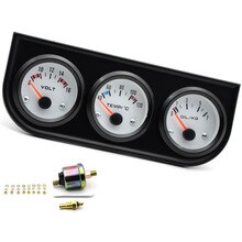 Druck Überwachung 3 in 1 verdreifachen Messgerät Bausatz Tafel Temperatur Auto Mechanische Öl Stiefel Ersatz Zubehör einstellen