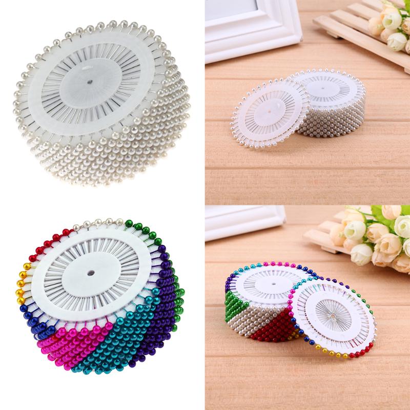 480Stck 1,46 in Runde Perle Gerade Stifte Kopf Stifte für NäHenne Schneiderei Stickerei Quilten Stifte für Handwerk NäHenne Zubehör