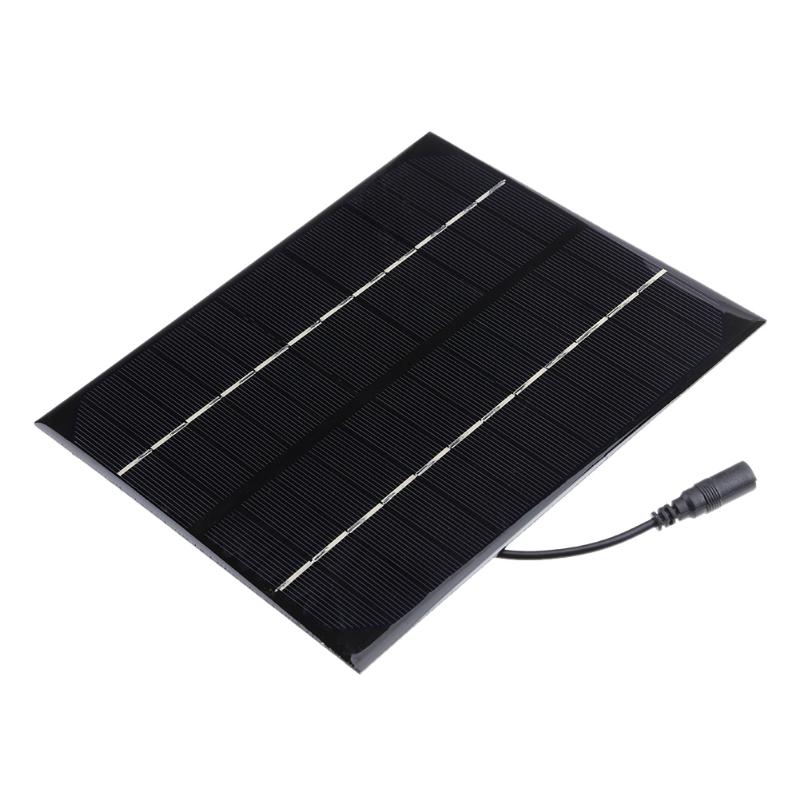 6 W DC 12 V Ausgang Solar- Energie Tafel Ladegerät Tafel DIY Energie Tafel für notfall lichter werbung lichter verkehrs licht