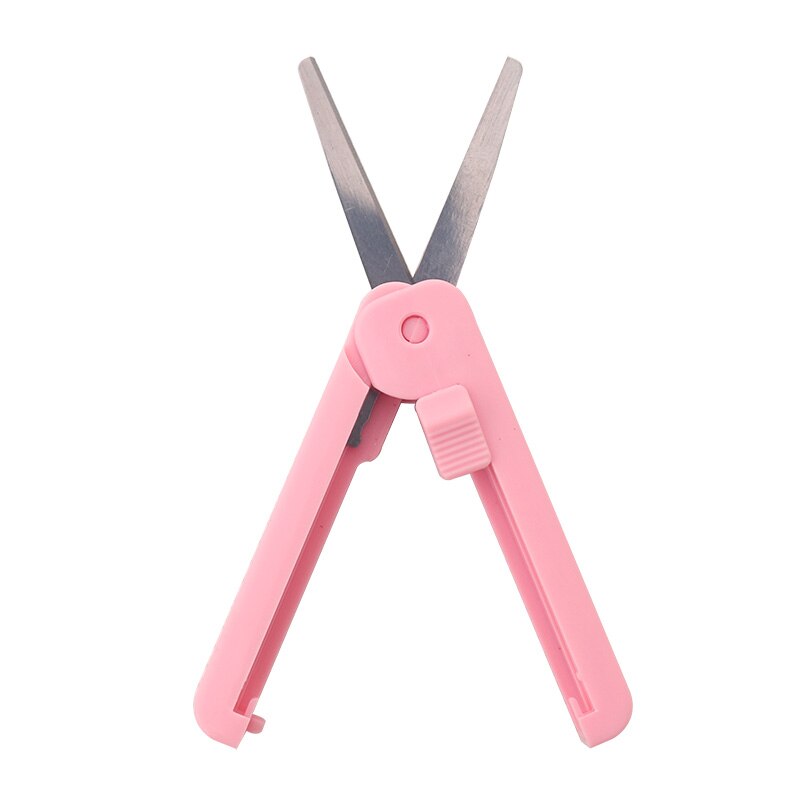6072 Schüler Tragbare Art Sicherheit Schere Runde Kopf Hand Tasche Diy Band Cutter Schreibwaren Schere Handwerk Schere