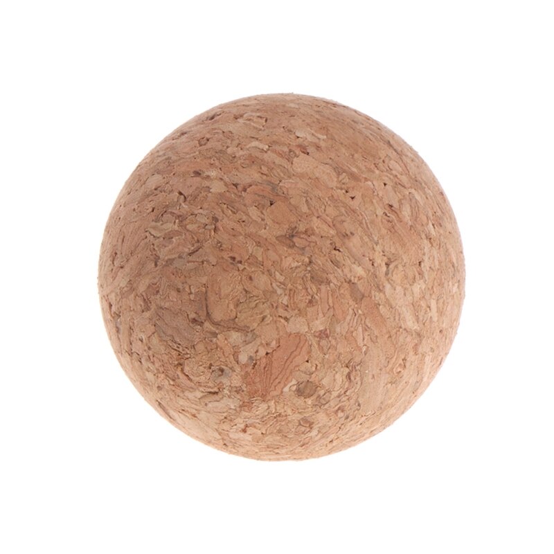 6 stücke 36mm Tabelle FußBall Kork Solide Holz TischfußBall FußBall Ball Fussball Y4UB