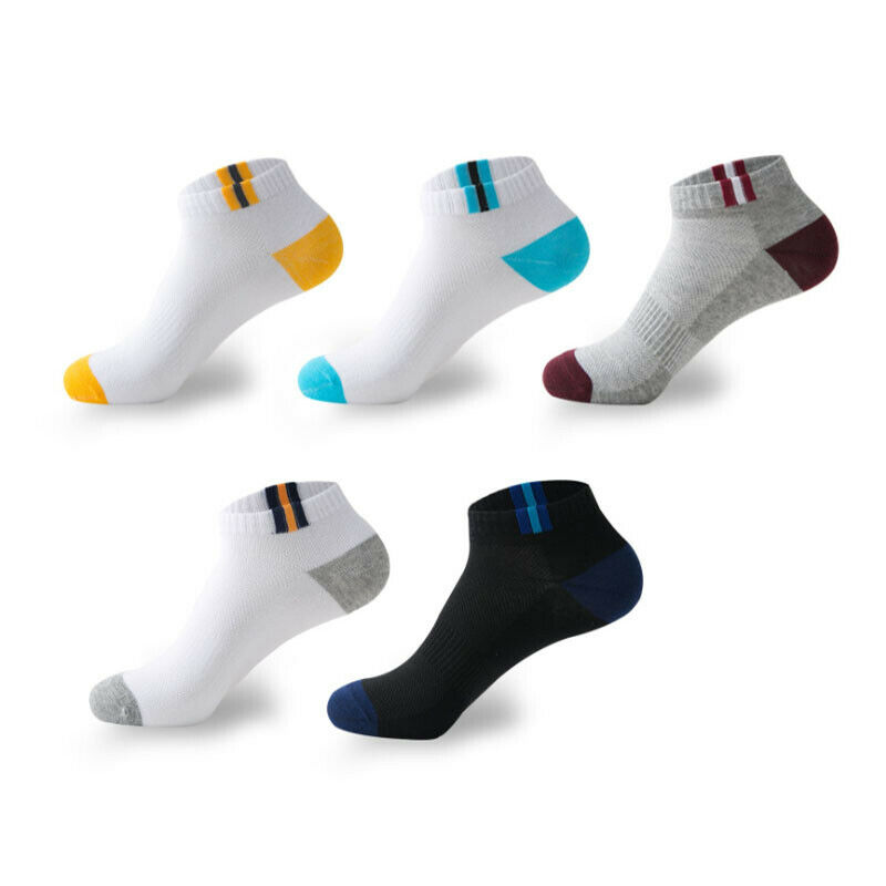 5 Paare/los Frühling Männer draussen-Sport-Gittergewebe Atmungsaktiv Basketball Socken Männer Radfahren Socken Baumwolle Boden der Männer Socken Meias EU39-42