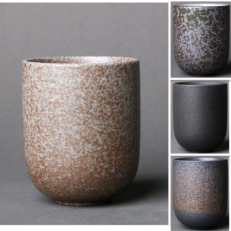 Keramik Tee Tasse Kung Fu Tee-einstellen Tasse Teegeschirr Meister Tasse Große Steinzeug Ofen Ändern Japanische Einzigen Tasse Wasser Tasse keramik Tasse