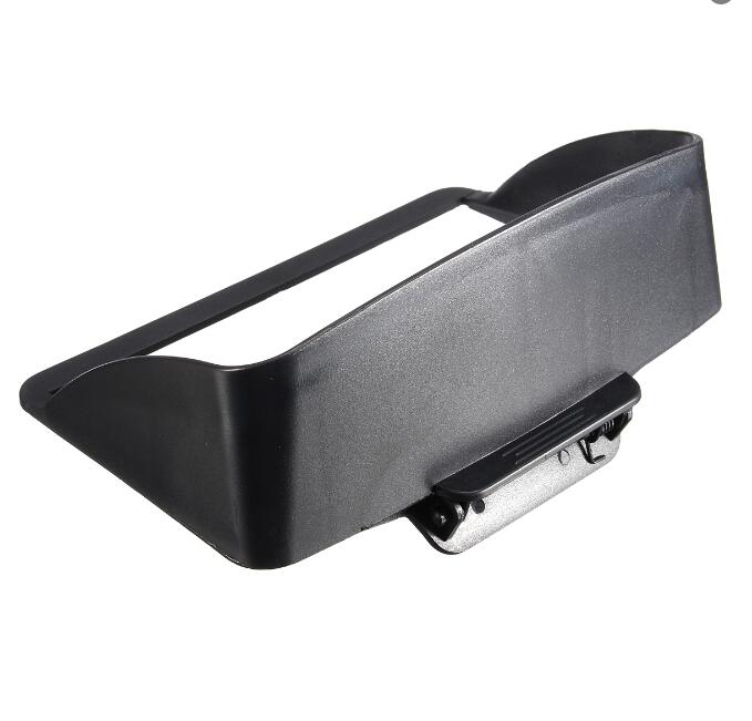4.3/5 zoll Universal- sonnenschirm für fahrzeug GPS Navigator 1 stücke solide und zuverlässige kunststoff Schwarz 7 'GPS sonnenschirm