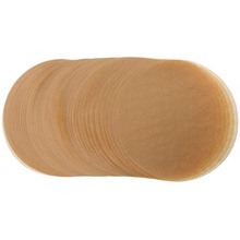 Ungebleicht Pergament Papier Cookie Backen Blätter, 7 Zoll Prämie Braun Pergament Papier Liner Für Runde Kuchen Pfannen Kreis, nicht-Stock