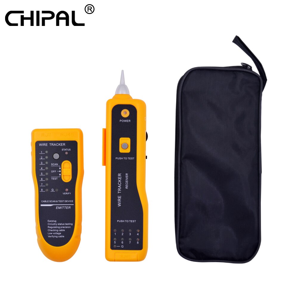 CHIPAL RJ45 Kabel lan Tester Netzwerk Kabel Tester RJ45 RJ11 RJ12 Katze5 UTP LAN Kabel Tester Vernetzung Werkzeug netzwerk Reparatur