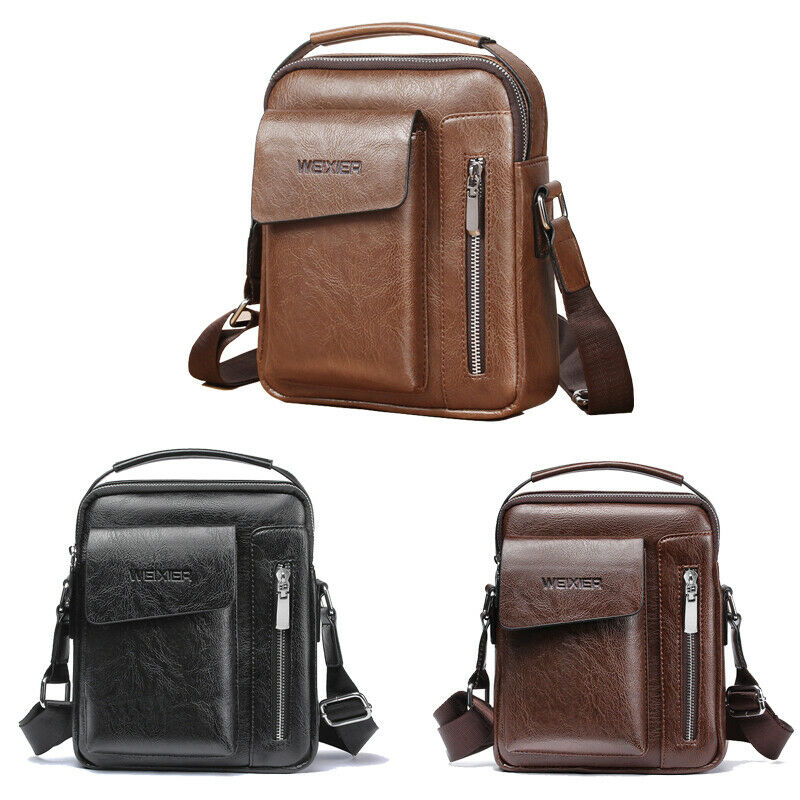 UNS Lagerbier Männer Umhängetaschen Kleine lässig Hand Tasche PU Leder Männlichen Schulter Taschen