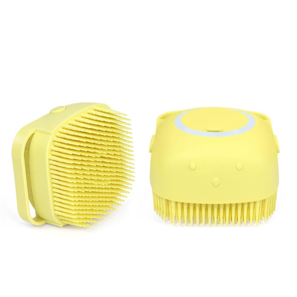 Silikon Dusche Pinsel Weichen Körper Pinsel, Handheld Schlecht Wäscher, Massage Dusche Reinigung Pinsel mit Shampoo Dusche Gel Spender