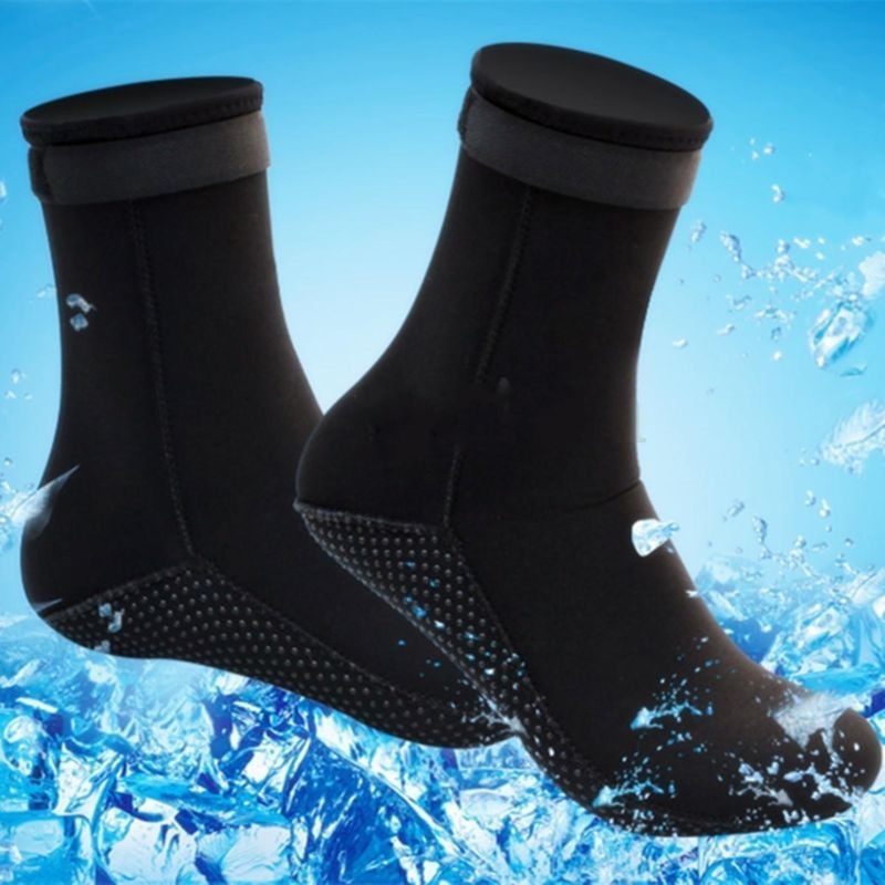 3mm Neopren Tauchen Socken Schuhe Wasser Stiefel Nicht-Unterhose Strand Stiefel Neoprenanzug Schuhe Erwärmung Schnorcheln Tauchen Surfen Socken für Erwachsene