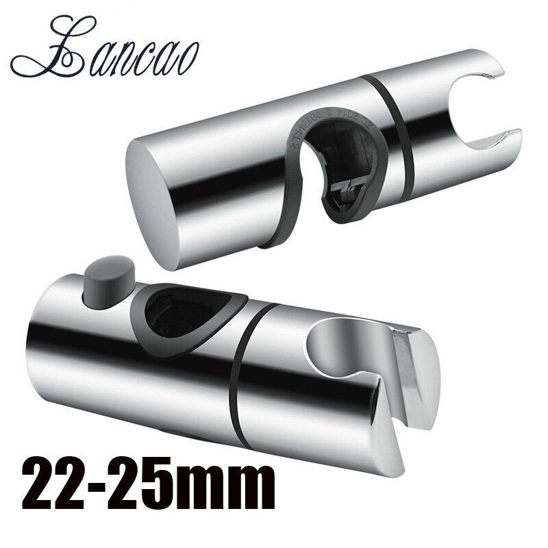 ABS Chrom Dusche Kopf Halfter Einstellbare 22-25MM Badezimmer Dusche Halterung Gestell Rutsche Bar Schlecht Wasserhahn Zubehör Dusche