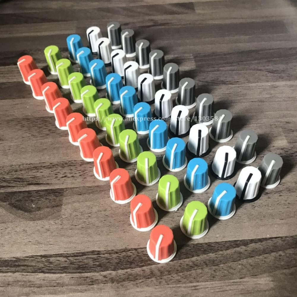 50Stck Ersetzen EQ Drehknopf Für Pionier DJ Rührgerät DJM djm-2000 900 850 750 700 800 DAA1176 DAA1305 bunte sie können wählen