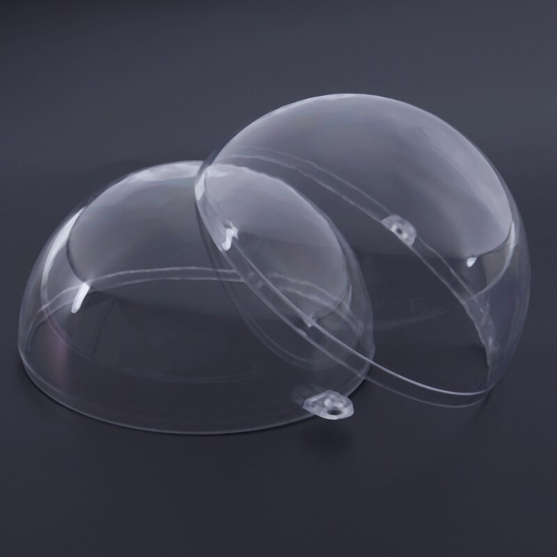 10 stück x transparent kunststoff Süssigkeit Kasten Süssigkeit Ball transparent Ball Hängen Ball hohl Ball Hochzeit geräte 8 cm