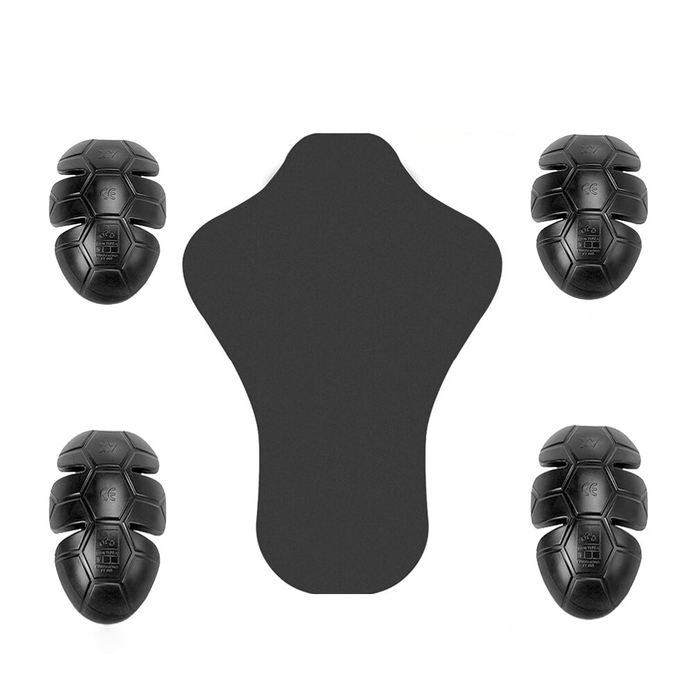 DUHAN Motorrad Schutz Getriebe CE Schutz Schulter Pad Ellenbogen Pad EVA Zurück Schutz Motorrad Motorrad Radfahrer Ausrügestochen