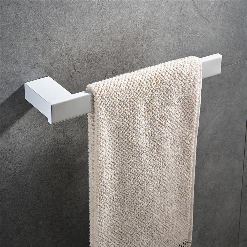 SUS 304 Edelstahl Weiß Handtuch Halfter Handtuch Ring Zauberstab Montiert Handtuch Gestell Handtuch Regal Schlecht Zubehör