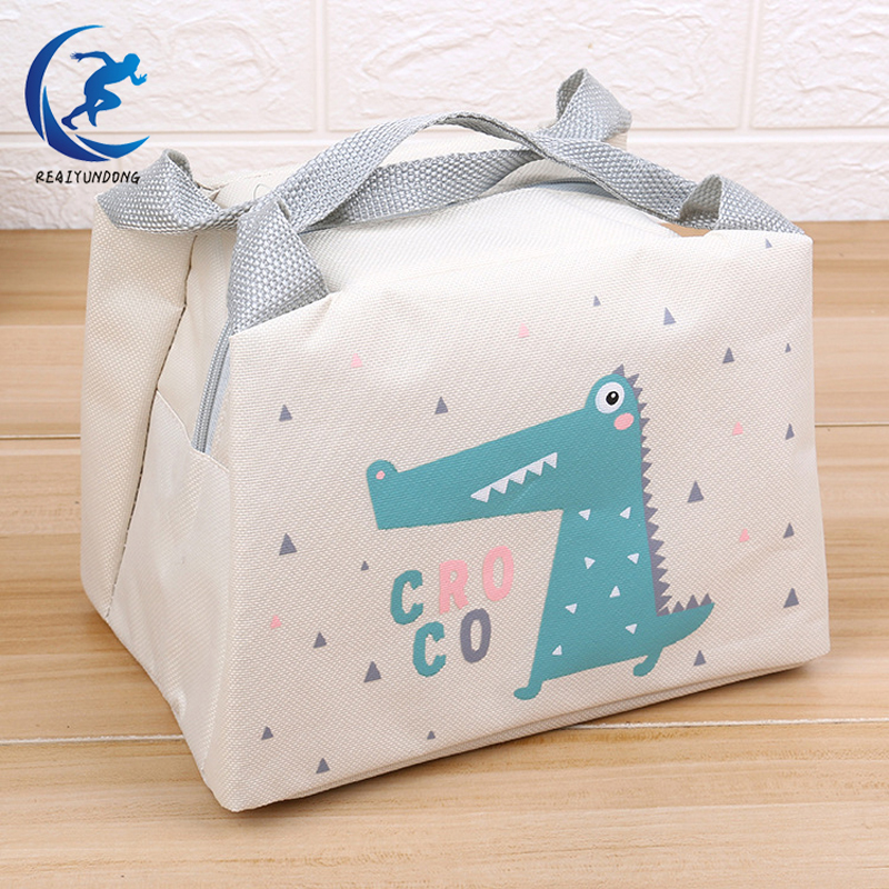 1 stücke Picknick Tasche Mittagessen Tasche Tragbare Isoliert Thermischen Karikatur Taschen Bank Kühler Lebensmittel Tasche Für draussen Camping Wandern familie