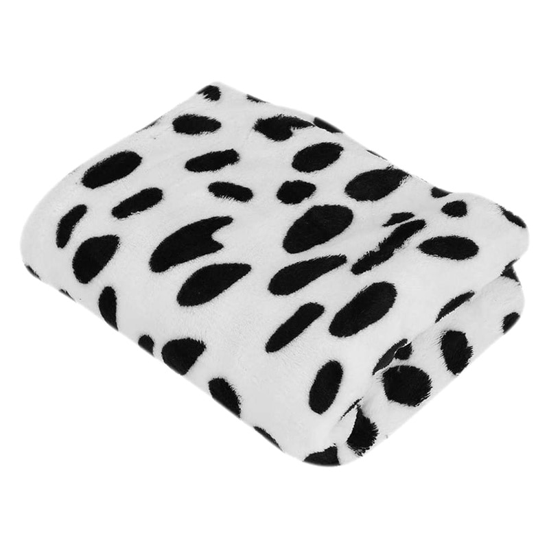 100*80CM Katze Hund Bett Milchkuh Drucken Welpen Hund Decke Weichen Flanell Vlies Schlafen Bett matt Abdeckung für Hunde Katzen Haustier Liefert