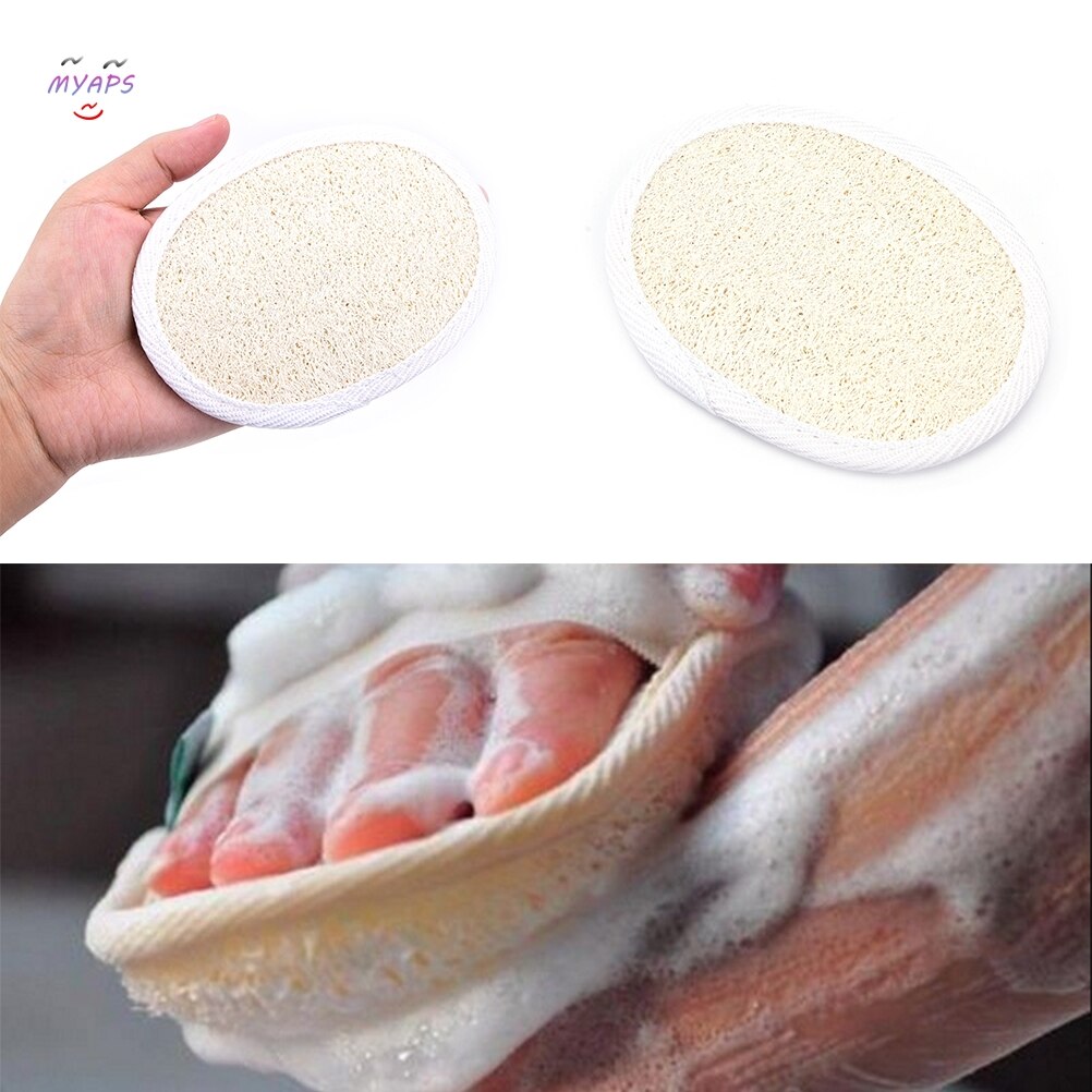 Natürliche Borsten Körper Pinsel Luffa Effektive Peeling Schlecht Pinsel Massage Dusche Luffa Zurück Spa Schlecht Dusche Schwamm Runde Peeling